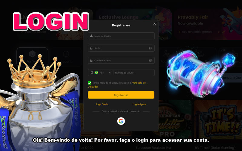 Roletinha.net login